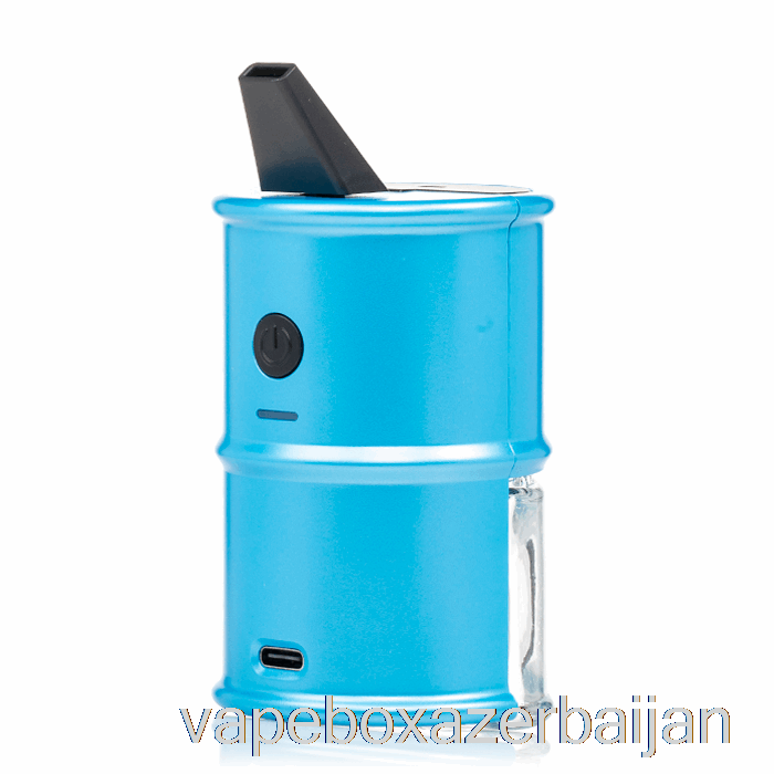 E-Juice Vape Ooze Electro Barrel E-Rig Sapphire Blue